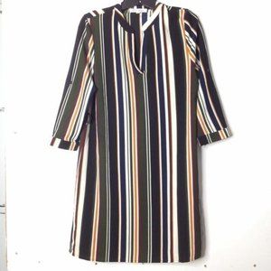 Love Tree Los Angeles Womens Size Medium Striped Tunic Dress